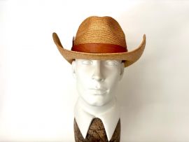Westernstyle Mottled bernsteinfarben m. Lederband.jpeg